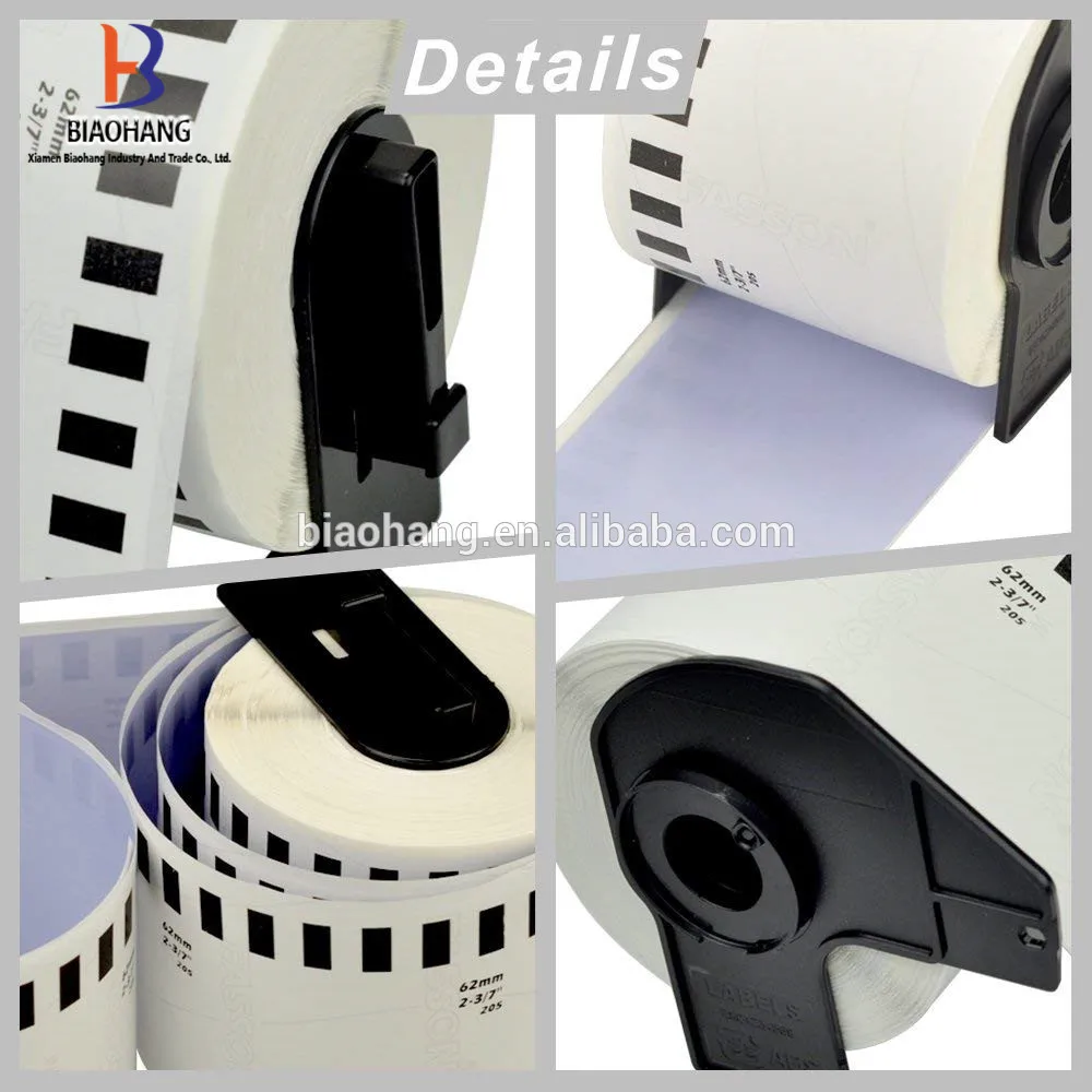 

62mm X30.48m Label Roll Brother Dk22205 Dk-2205 Dk2205