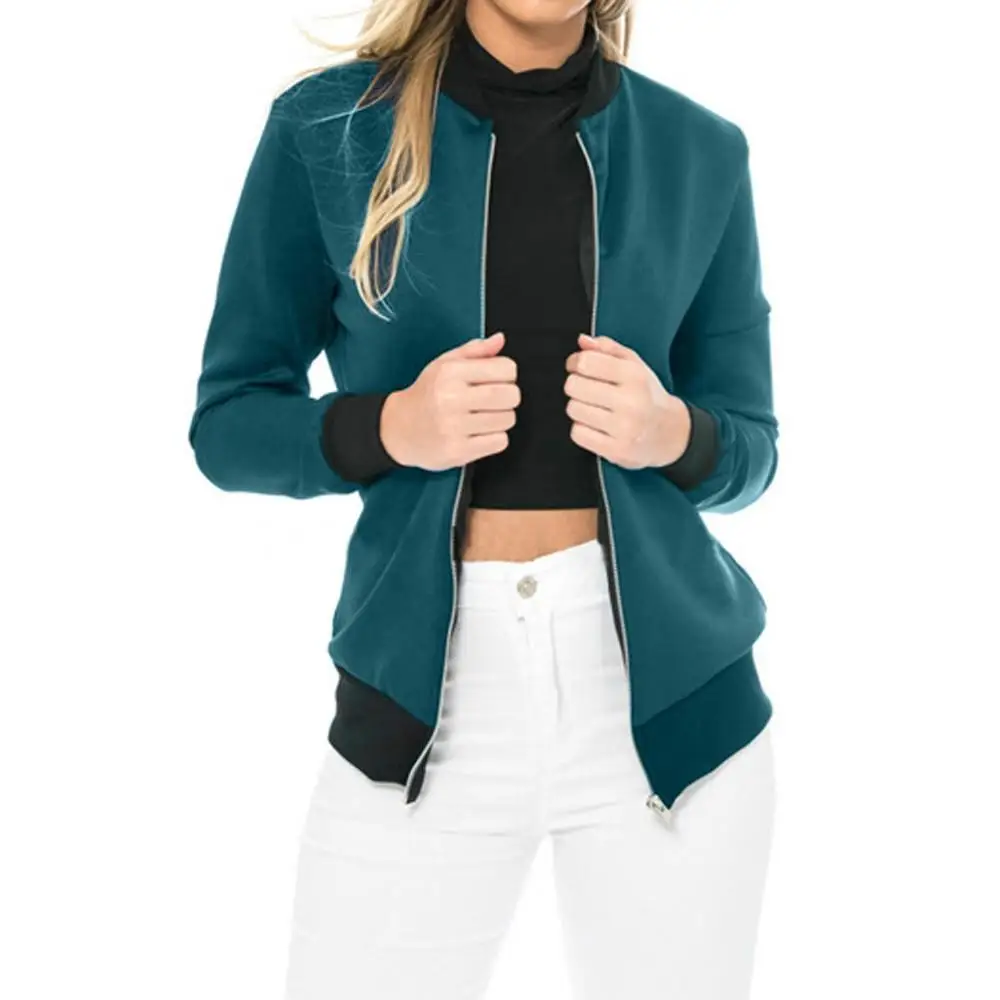 Женская куртка с капюшоном однотонная бомбер в стиле Харадзюку 2019|Женские