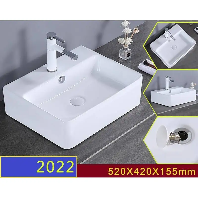 Bagno Bacia De Lavagem Sobre Encimera Lavatorio Bowl Waschbecken Banyo Lavabo Para Basin Pia Cuba Banheiro Bathroom Sink | Обустройство