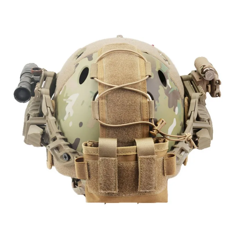 

2023 Counterweight Pack Helmet Accessory For Airsoft Hunting Outdoor Tactical Helmet Battery Pouch MK2 Helmet Battery Pack