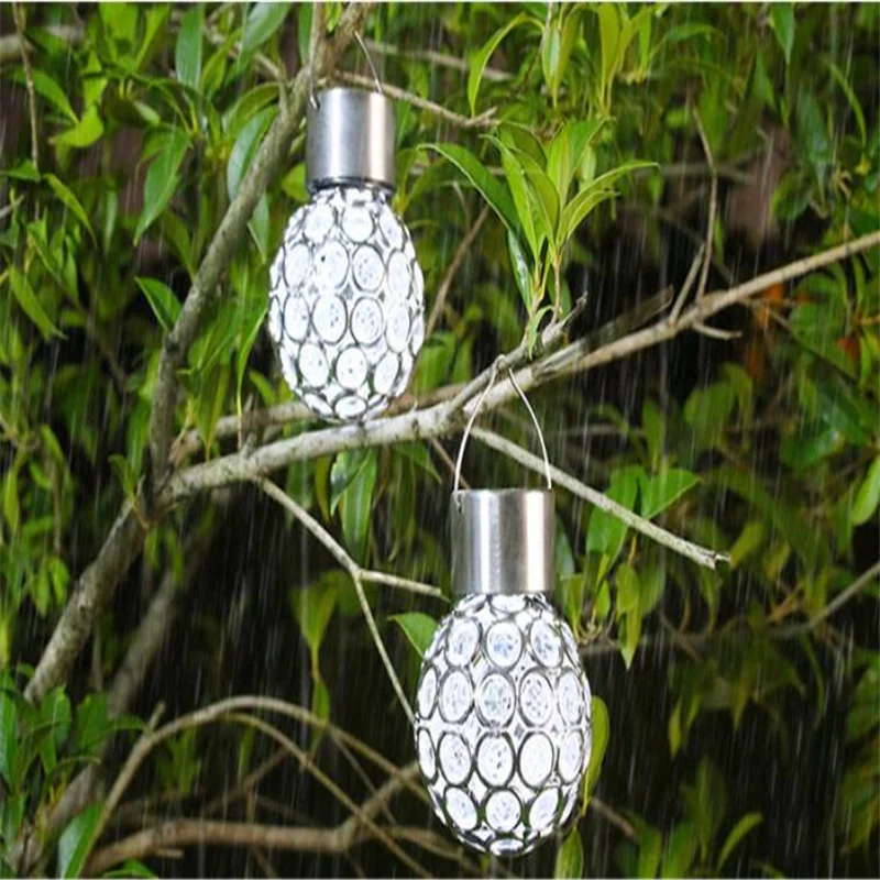 

Solar Led Light Outdoor Christmas Lights Waterproof Hollow Out Ball Lamp Garden Lights Festoon Led Light Outdoor Solar Garland