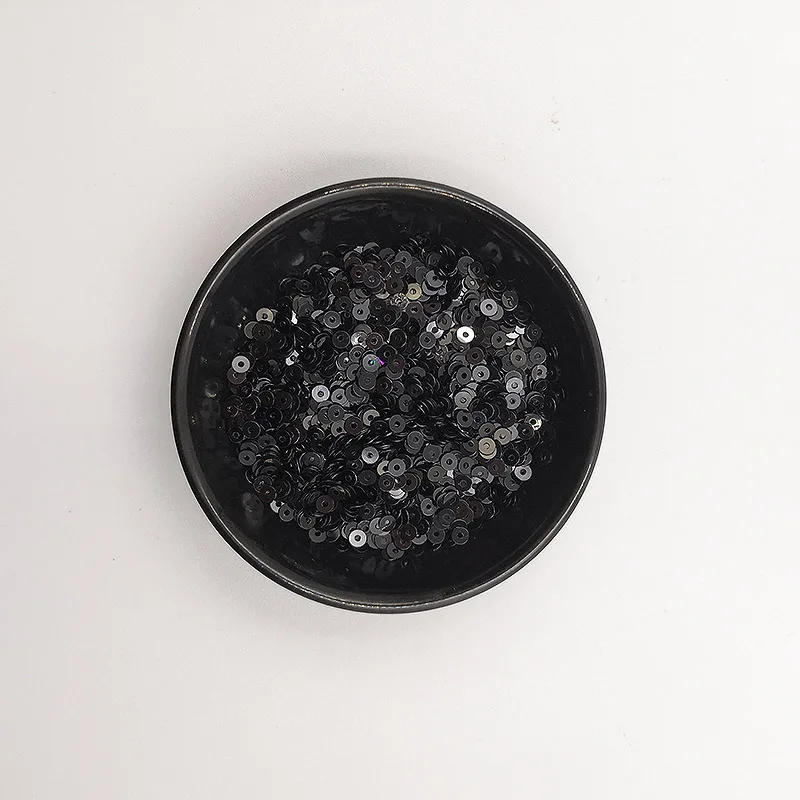 7500 шт. (25 г) 3 мм матирующие блестки ПВХ плоские круглые разбросанные