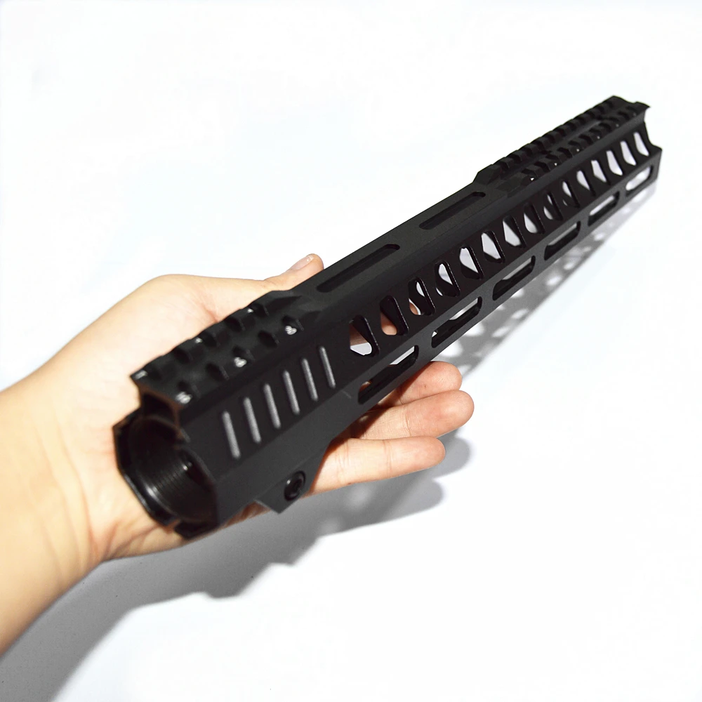Тактический 7/10/12/13,5 дюймов поплавок M-lok Handguard Пикатинни страйкбол 15 M4 Handguard карабин квадратный рот для охоты