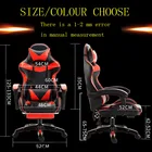 Кресло компьютерное вращающееся для компьютерных игр, компьютерное кресло для ведущих Интернет-кафе, может лежать из экокожи, для студентов и офиса