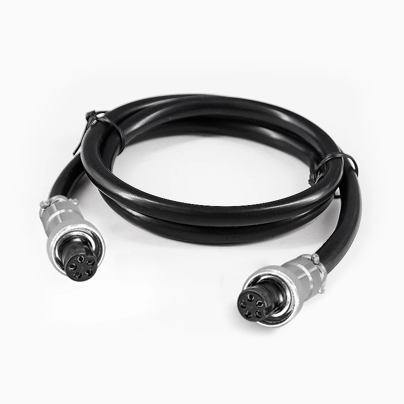 

Customizable 1m 2m Extension Wire GX12 LED Waterproof Electrical Female 2 Plug Aviation Connector Adapter M12 2 3 4 5 6 7 Pin