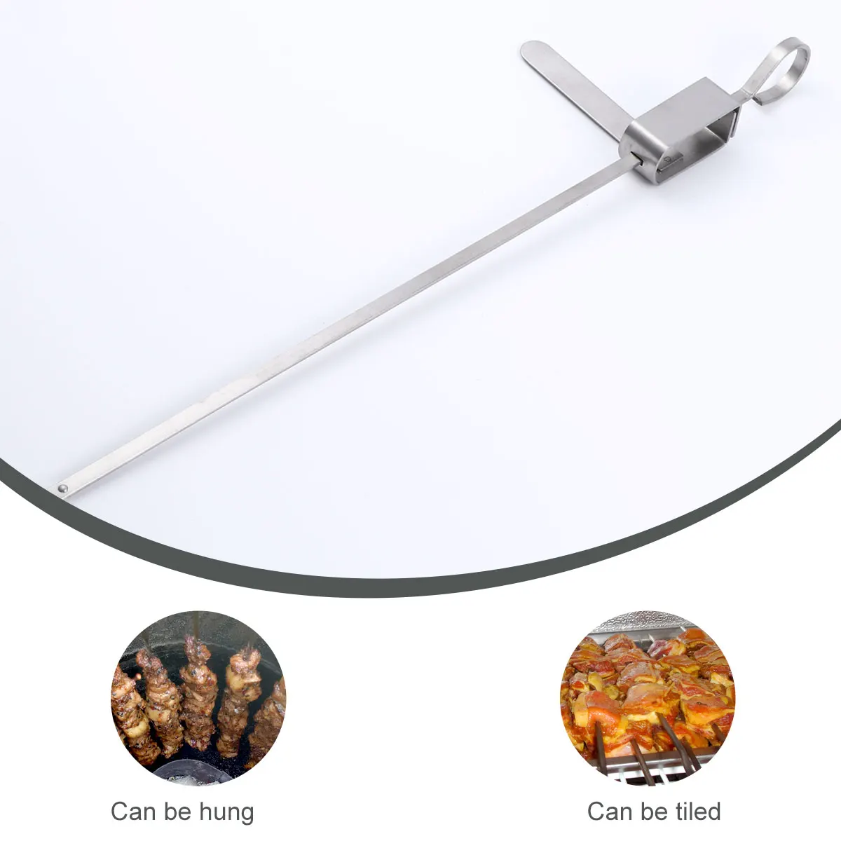 5 шт. нержавеющая сталь барбекю палочки принадлежности для утолщение шпагат