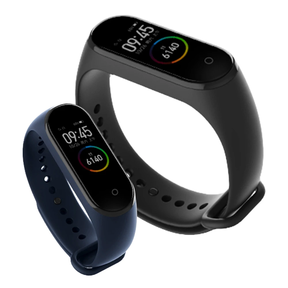 Оригинальный силиконовый браслет Xiaomi Mi Band 4 3 розовый ремешок для запястья