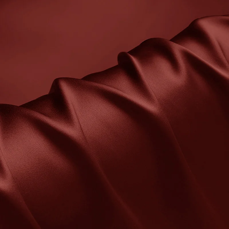 

Natural Mulberry Stretch Satin (90% Silk + 10% Spandex)16 19m/m 42.5" ( 108cm) 55" (140cm) DIY Fashion Women Charmeuse Fabric