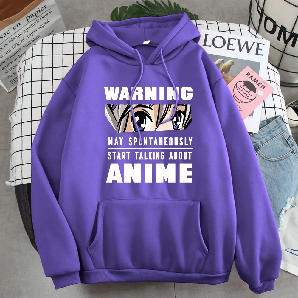 

Japanese Anime Woman Hoodie Letters Fashion Sweatshirts Punk Streetwear Korean Hoody For Women Fleece Plus Size Women's Clothing