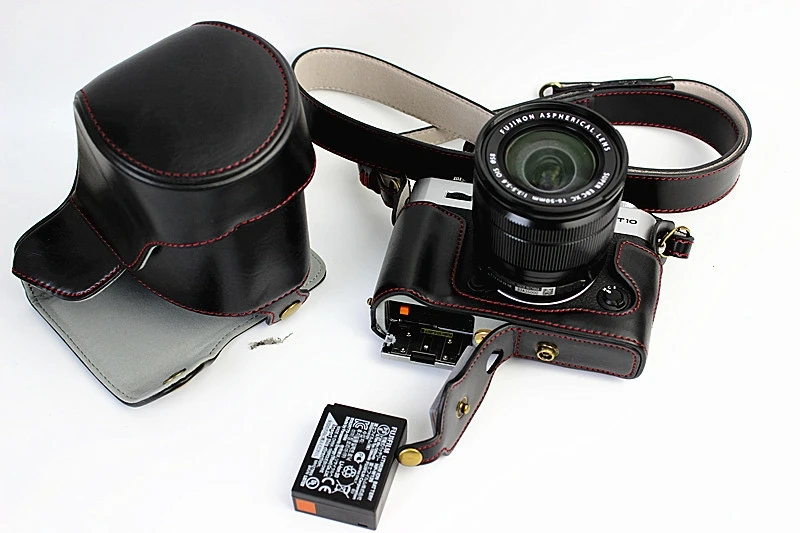 Роскошная сумка для камеры из искусственной кожи Fujifilm XT10 XT20 XT30 18 50 мм чехол