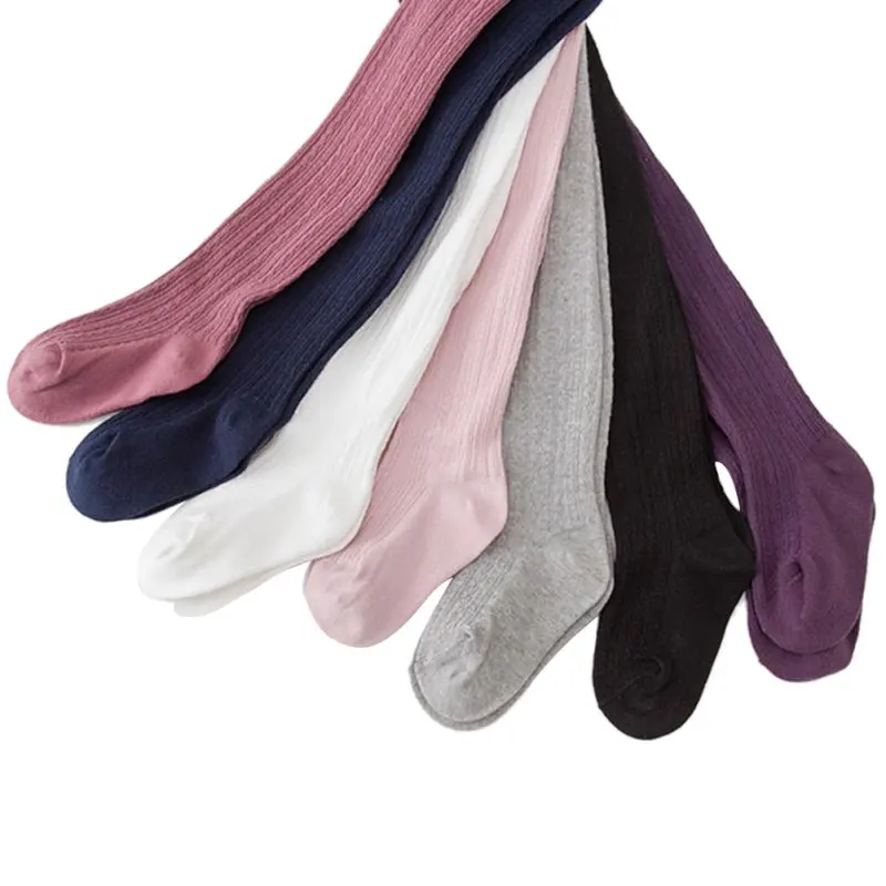 От 0 до 8 лет Детская одежда для девочек Теплые колготки плотные эластичные