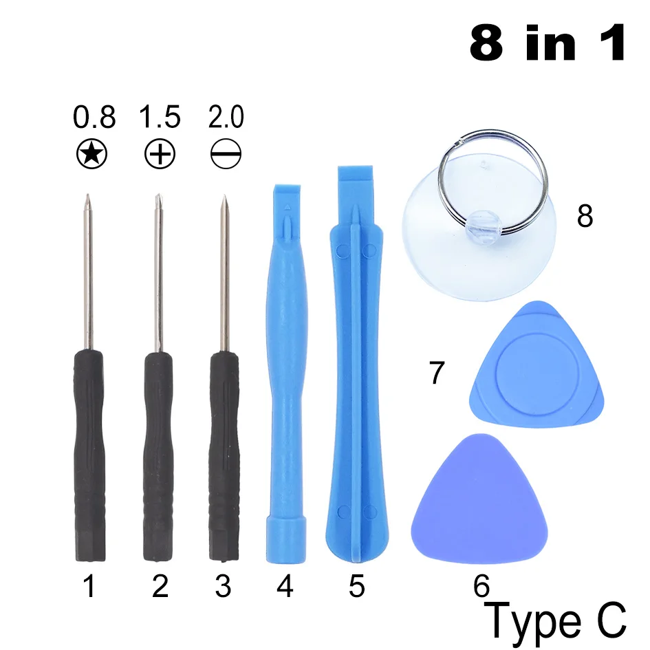 8 в 1 ремонтный набор инструментов Съемник элементов инструмент с Pentalobe для Apple
