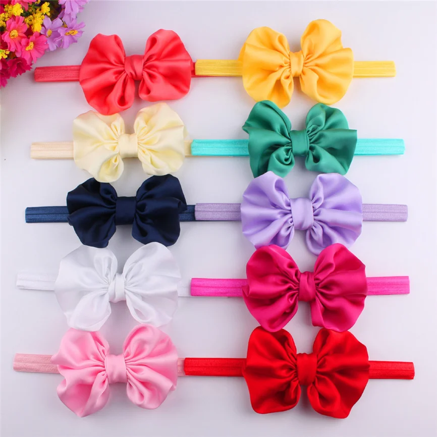 Baby Girl Headbands Newborn Hairband Headband Girls Cute Bowknot Hair Accessories For Infant Band | Детская одежда и обувь