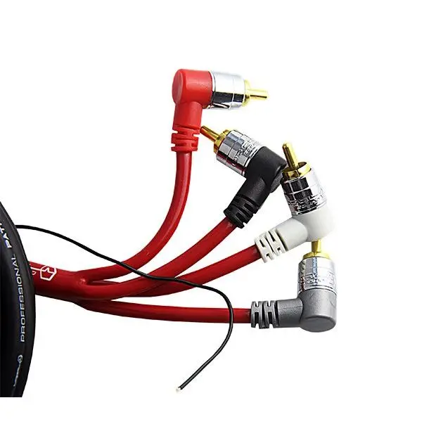 ПРОВОД СОЕДИНИТЕЛЬНЫЙ URAL 4RCA-PT5M (RCA-5 М ПРЯМОЙ + УГЛОВОЙ) | Автомобили и мотоциклы