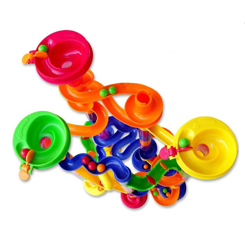 105 шт. огромный мрамор гоночная трасса сделай сам строительные блоки лабиринт шар