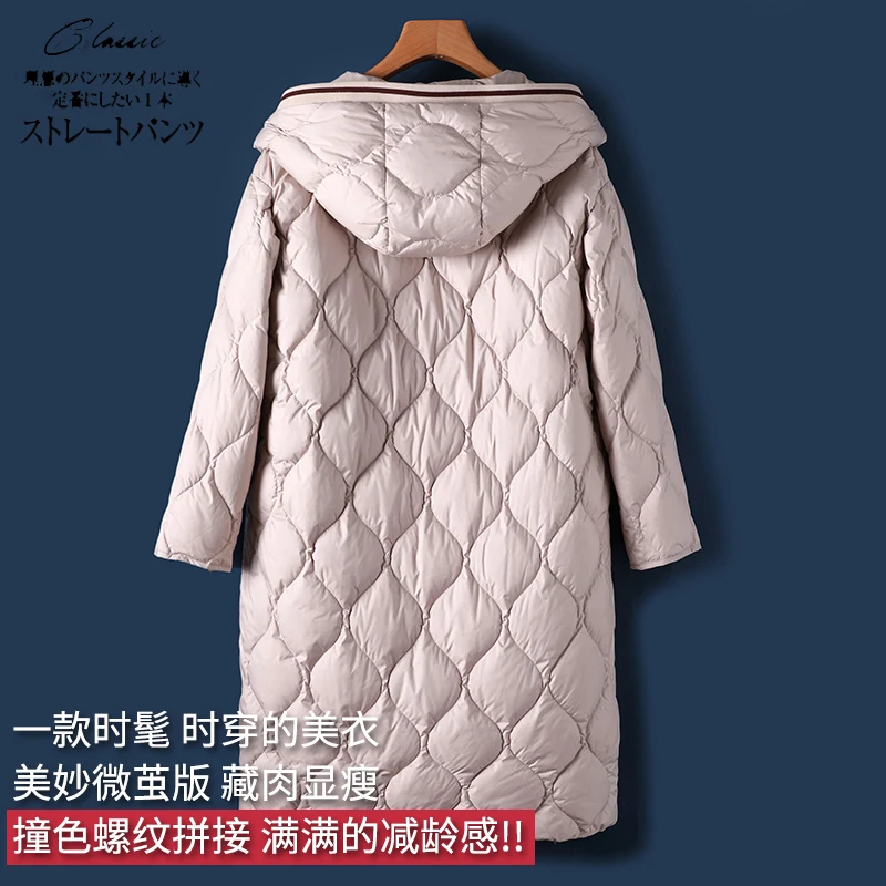 90% Woman Parkas Thin Wide-waisted White Duck Winter Down Jacket Women Warm Casaco Feminino Coat Female