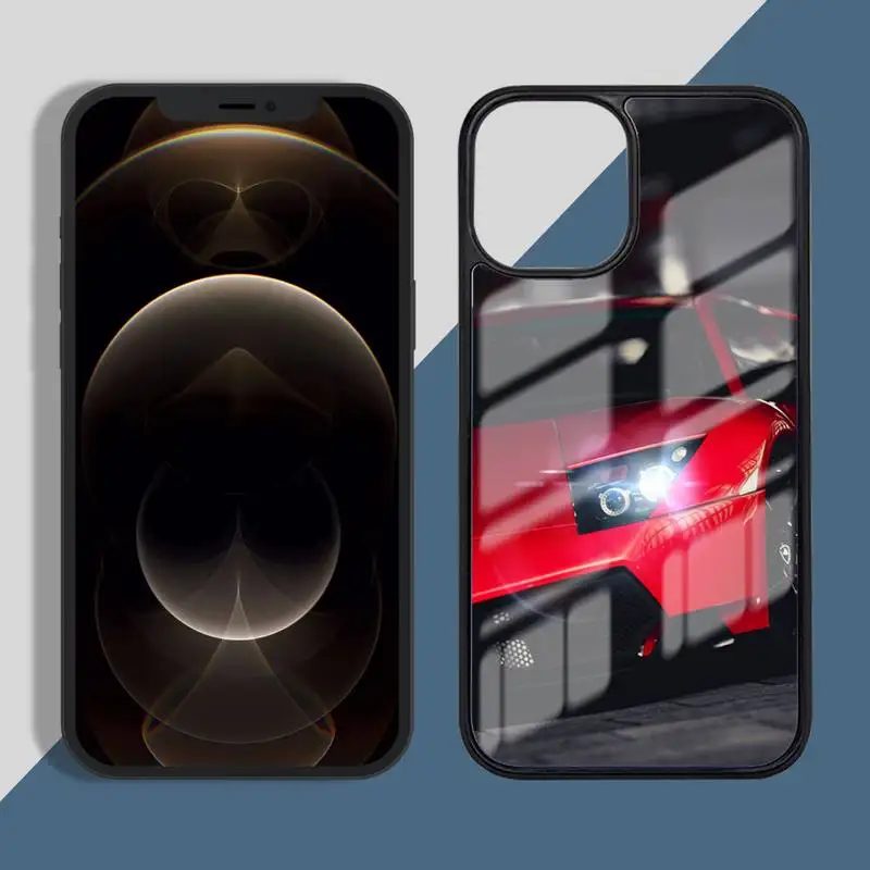 

Luxury fashion Sports Cars Male Men Phone Case for iPhone 11 12 pro XS MAX 8 7 6 6S Plus X 5S SE 2020 XR Hard PC