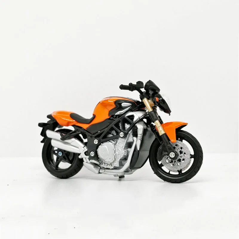 Bburago 1/18 1:18 масштаб MV Agusta Brutale S мотоцикл дисплей детская игрушка для мальчиков и