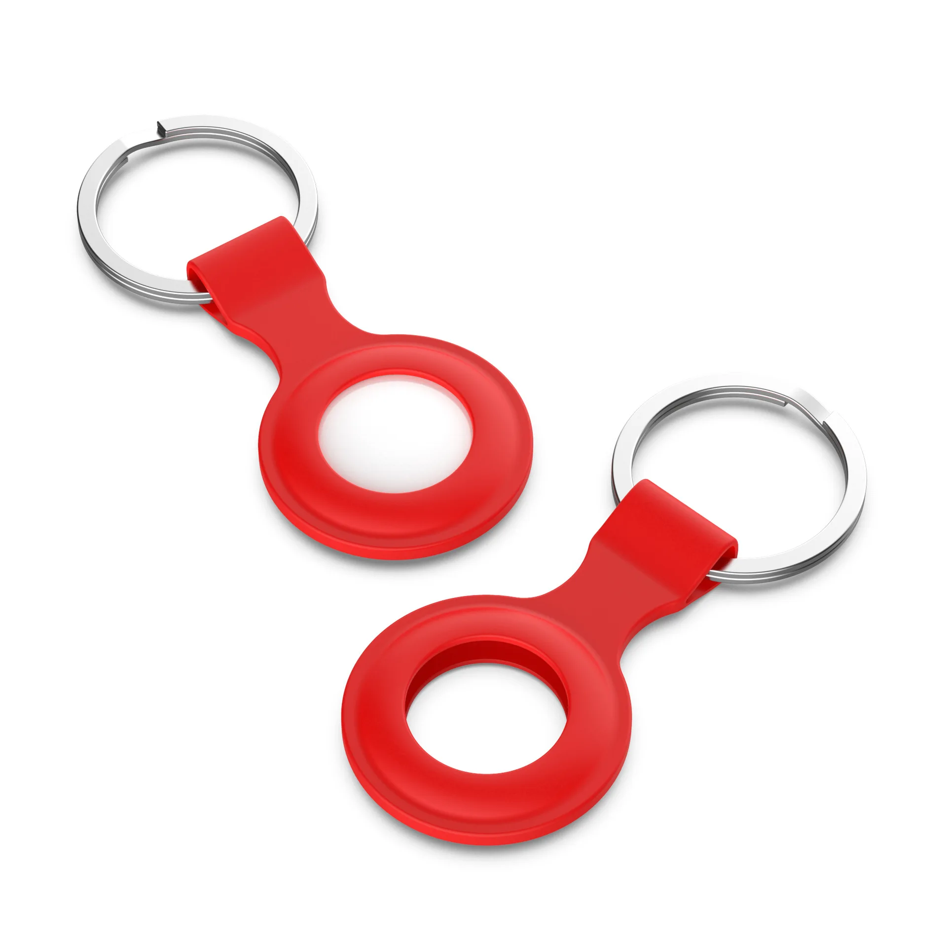 

Protective Cover For Apple AirTag Silicone Anti-Lost Waterproof Locator Tracker Keychain Protective Case GPS Shell Cover