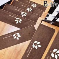1pc embroidery floor rug carpet for stairway anti slip stair mats self adhesive step mats foot pad entrance mat