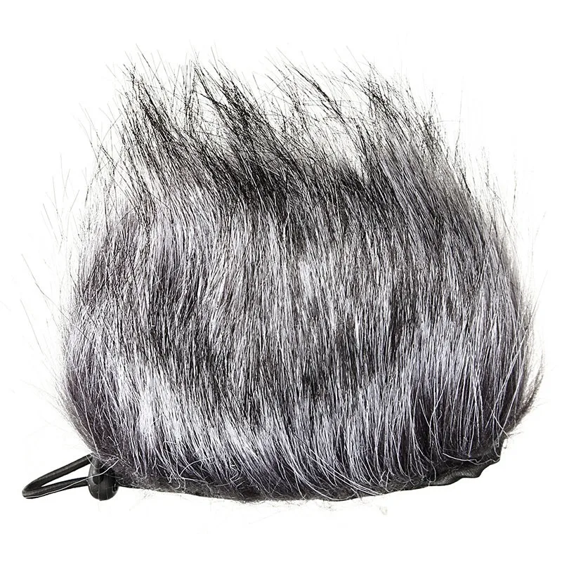 Интервью микрофон камера ветрозащитный искусственный мех крышка муфта лобовое