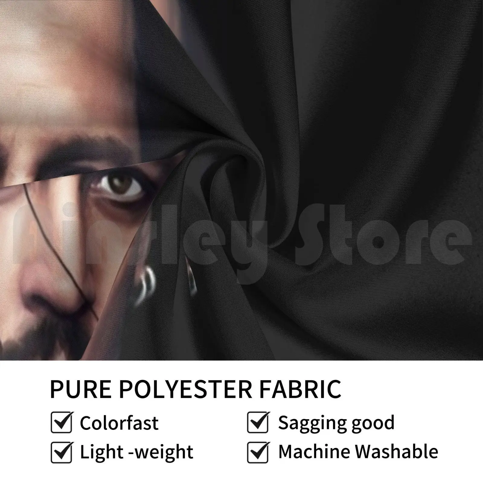 Гобелен Джонни Депп гобелен для гостиной спальни портрет Фанарт