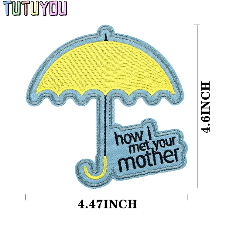PC1991 How I Met Your Mother Umbrella Pacth для рюкзака сумки сшитые нашивки футболки куртки сделай