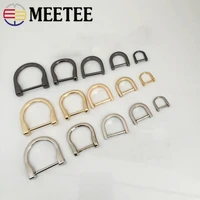 meetee 4pcs id1315182025mm metal o d ring screws buckle handbag connection bag hardware clasp hook accessories g7 1 h6 3