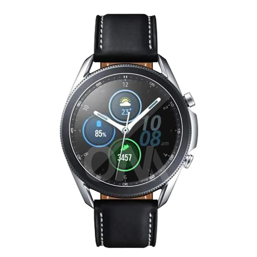 5Pcs 9H Premium Tempered Glass For Samsung Galaxy Watch 3 41MM & 45MM Smartwatch Screen Protector Film Accessories