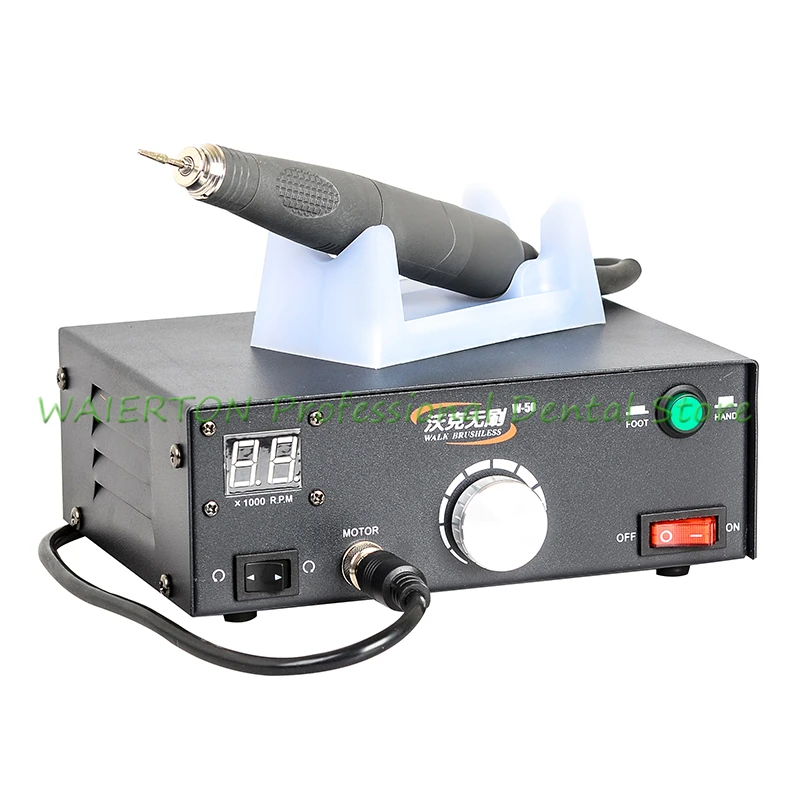 

Dental Lab Brushless Micromotor Polishing Machine+50k RPM Micro Motor Handpiece