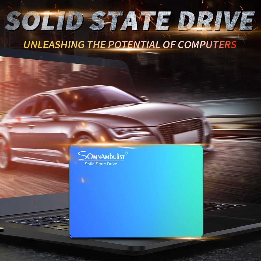 SSD-накопитель SATA3 120 ГБ 128 240 256 480 512 960 2 5