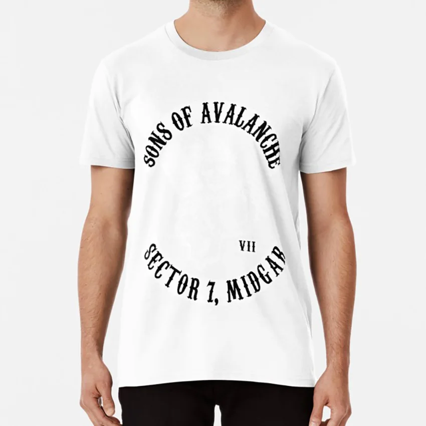 Футболка Sons Of Avalanche final fantasy vii cloud strife sons soa 1997|Мужские футболки| |