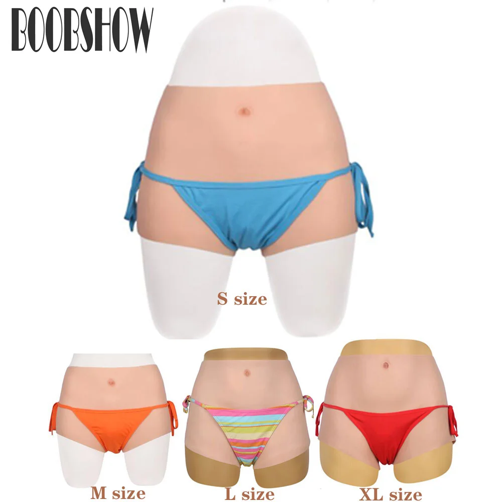 Транссексуал силиконовые проницаемые искусственная вагина штаны искусственные