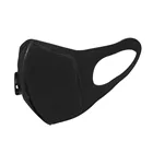 Пылезащитная маска для рта с клапаном для дыхания, регулируемые ремешки и моющийся респиратор, маска для лица для езды на велосипеде против дыма