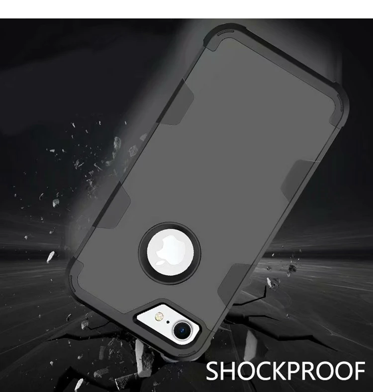 Для Apple iPhone 7 4," гибридный противоударный защитный резиновый силиконовый чехол-накладка для iPhone7