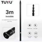 Невидимая селфи-палка 3M Insta360 ONE X2 для ONE R ONE X GoPro Max, сверхсветильник кое углеродное волокно, аксессуар для экшн-камеры GoPro 9