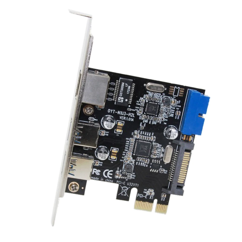 Адаптер Ethernet с 3 портами USB 0 Мбит/с PCI-E на RJ45 | Компьютеры и офис