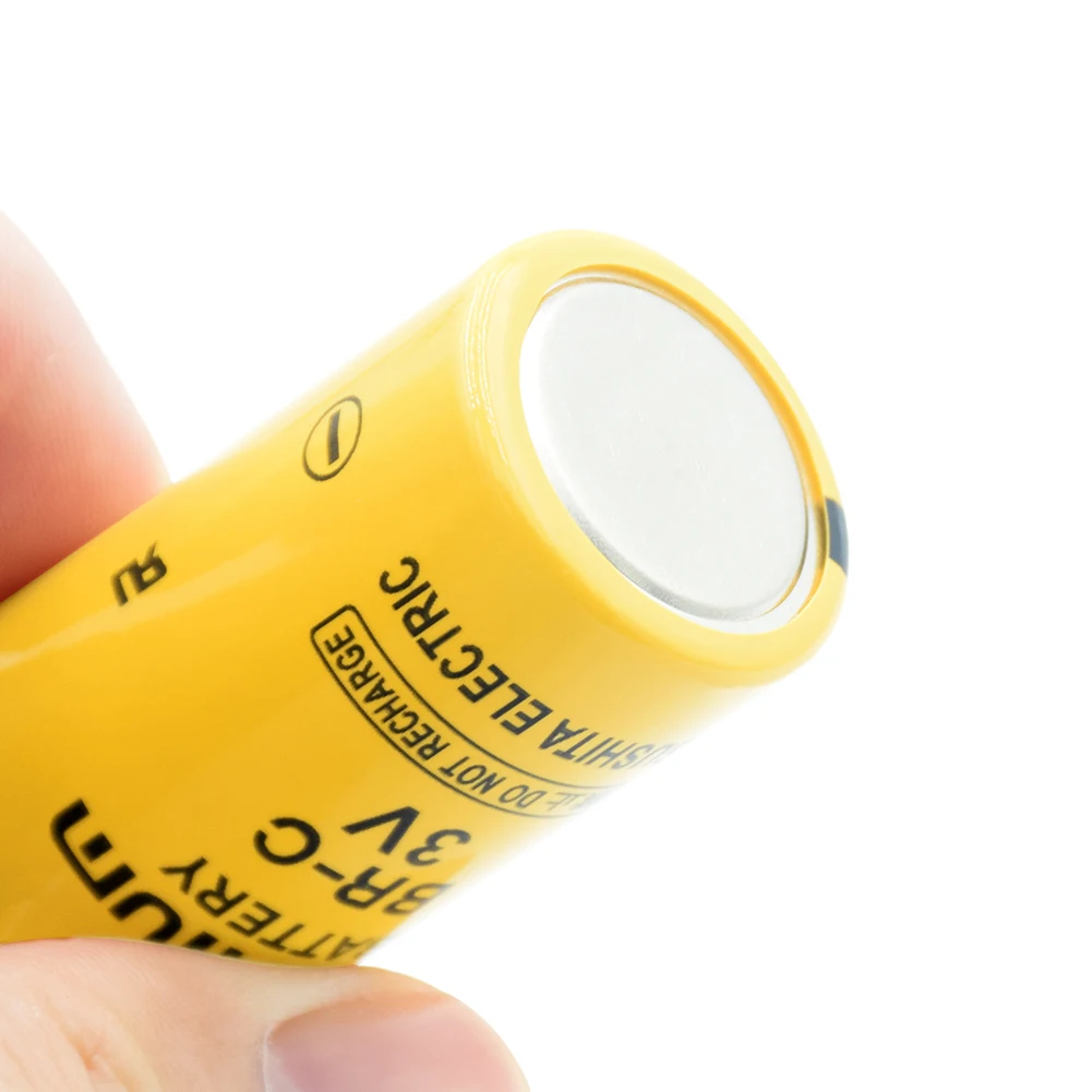 

4pcs BR-C Lithium Battery 3V 2200mAh PLC FANUC C Size Cell Li-ion Back Up Batteries For doorbell Fanuc Control CNC System