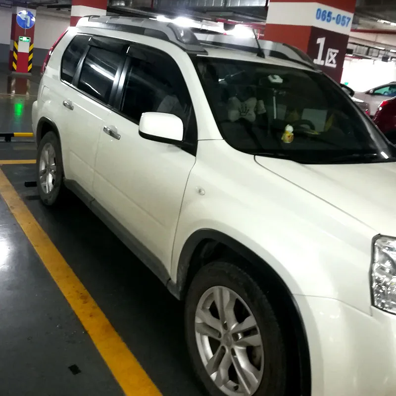 Для 2007-2012 Nissan X-Trail окно вентиляционное отверстие козырек солнцезащитный тент тенты укрытия защита окна щит крышка