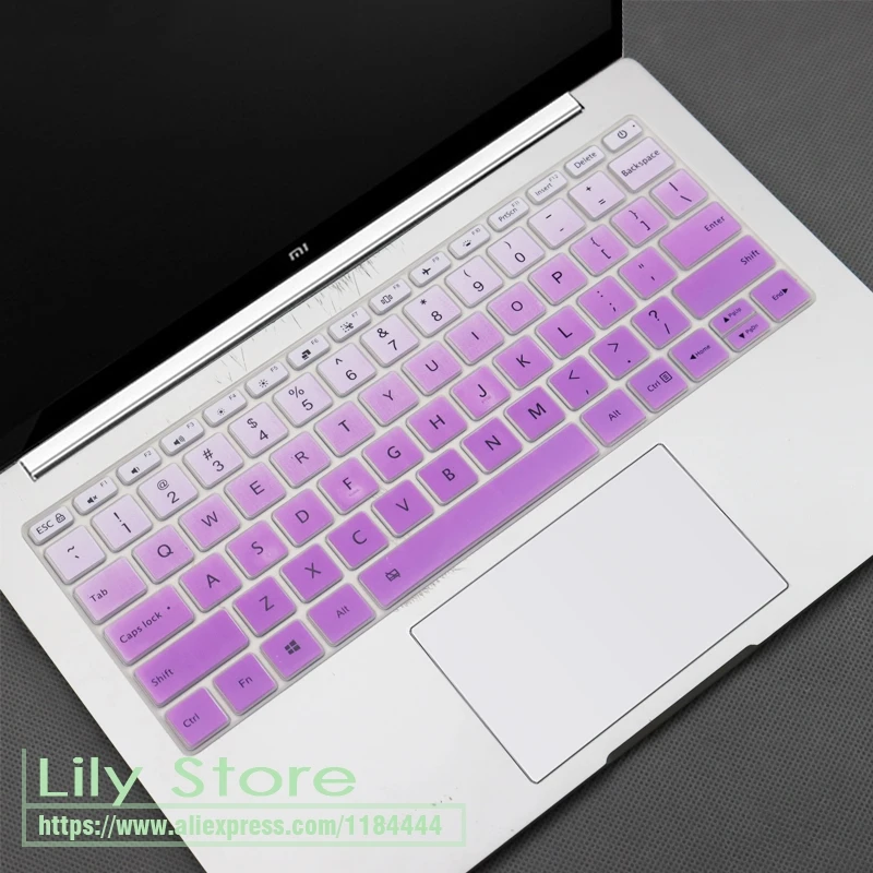 Силиконовый защитный чехол для клавиатуры Mi Notebook Air 12 5 дюймов Xiaomi 12/12.5 Intel Core m3