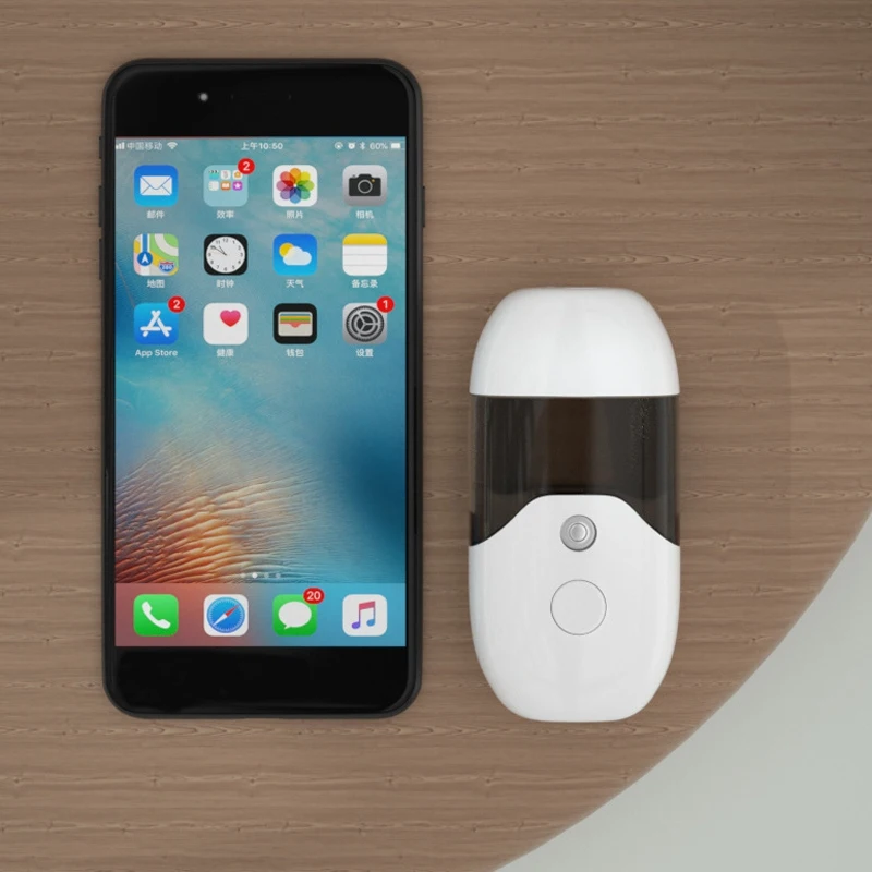 

Portable USB Rechargeable Nano Mister Humidifier Cooling Mist Mini Face Humidifier Eyelash Extensions Sprayer