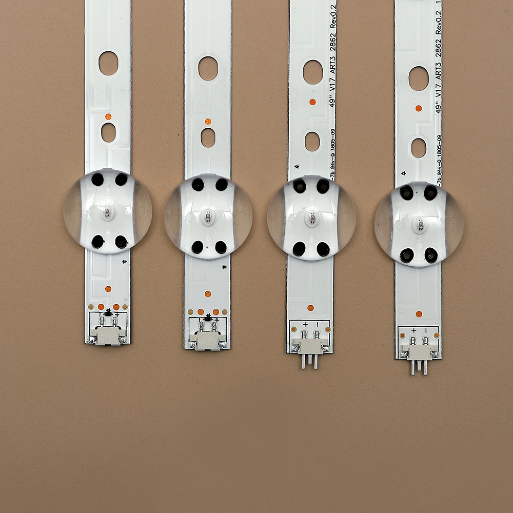 Светодиодный Подсветка полосы 12 лампа для LG 49 &quotV17 ART3 ТВ 49LV340C JB3B1591A02499 49UV340C 49UJ6565 6916L 2862A 2863A LC490DGG|Подвесные
