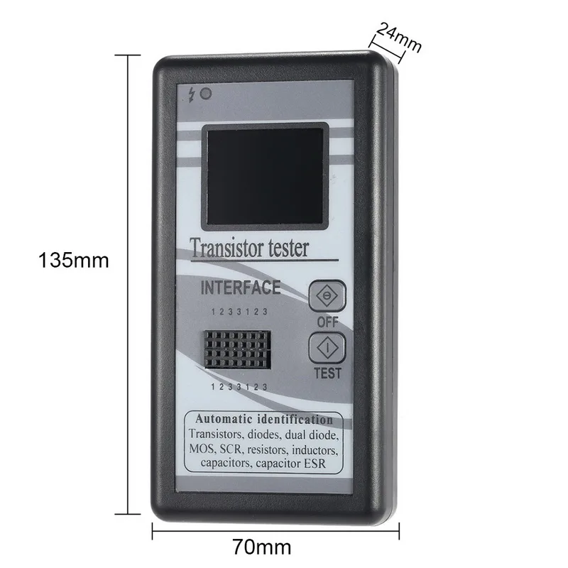 BSIDE ESR02PRO Digital Transistor Tester SMD Components Diode Triode Resistance Capacitance Inductance Multimeter ESR Meter | Инструменты