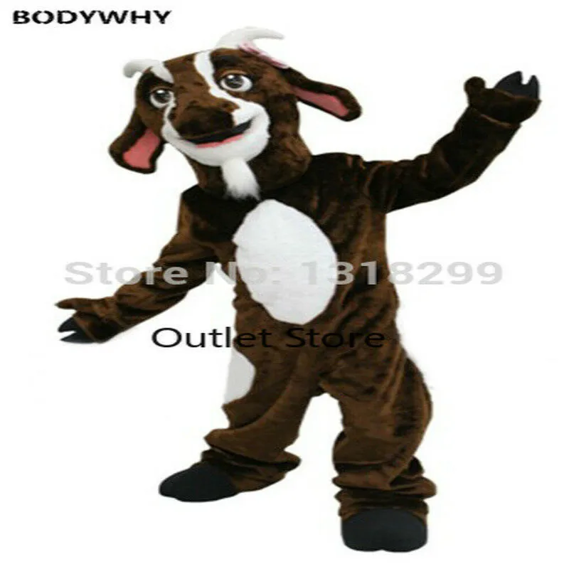 

Easter Goat Mascot Costume Fancy Cosplay Theme Party Carnival Xmas Cartoon Dress Outfits Carnival Halloween Easter Ad Clothes