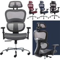 office chair ergonomics mesh chair computer chair desk chair high back chair gaming chair with adjustable headrest and armrests