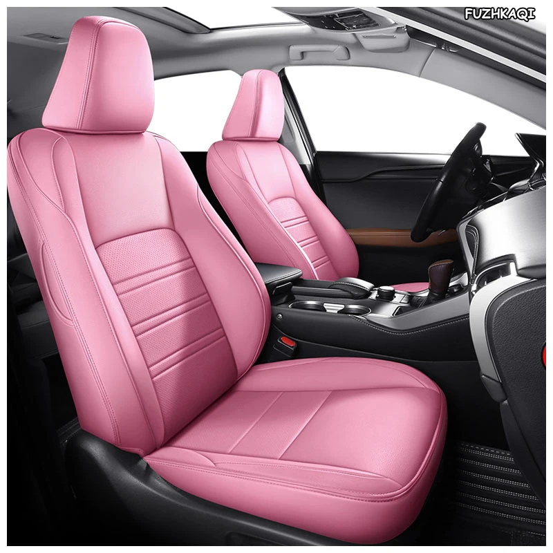 

FUZHKAQI Custom Leather car seat cover For LEXUS ES ES250 ES350 ES300h ES240 ES200 ES260 CT CT200h Automobiles Seat Covers