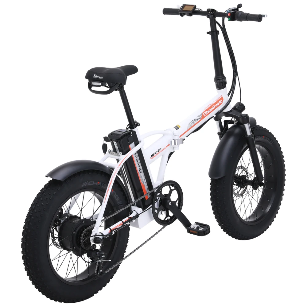 

Shengmilo MX20 electric snowmobile front wheel beach car front wheel 20 inch thick bicycle with inner tube 4.0 Fat tire