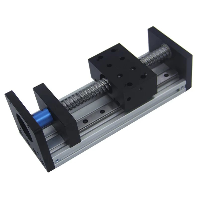Двойная линейная направляющая шариковый винт линейного привода линейный