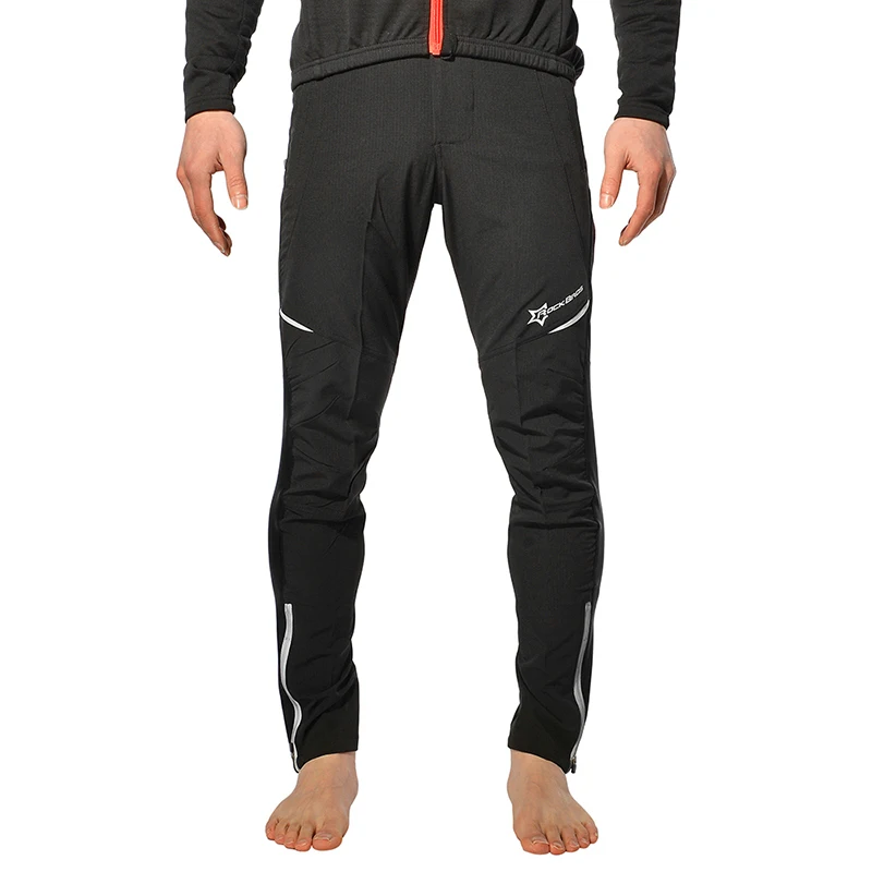 ROCKBROS Men Cycling Pants Long Spring&ampAutumn Bike Tight Reflective Breathable Pockets Bicycle Trousers Clothing | Спорт и