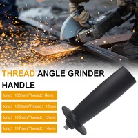 m8m10m12m14 angle grinder handle plastic thread auxiliary side handle for angle grinder black power tool accessories